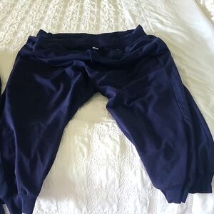 * 2 PAIRS* MANDALA Navy Blue Jogger Scrub Pants Size P-2XL XXL Petite